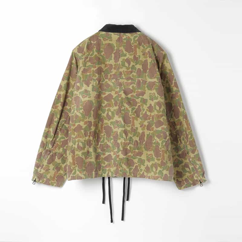 ANCELLM ANCELLM＜アンセルム＞ カモフラージュ柄ジップアップジャケット KHAKI