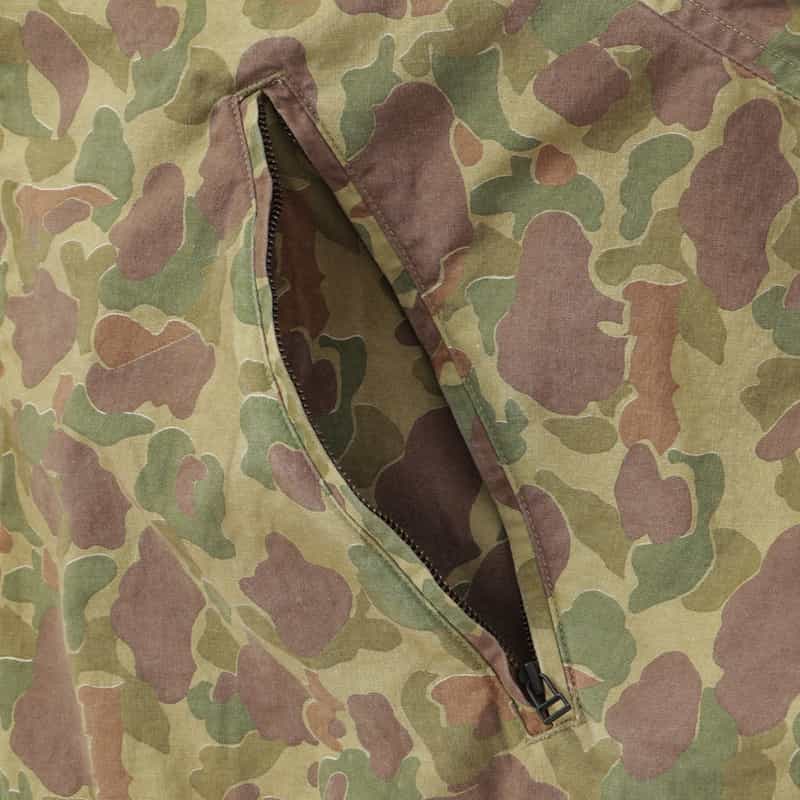 ANCELLM ANCELLM＜アンセルム＞ カモフラージュ柄ジップアップジャケット KHAKI