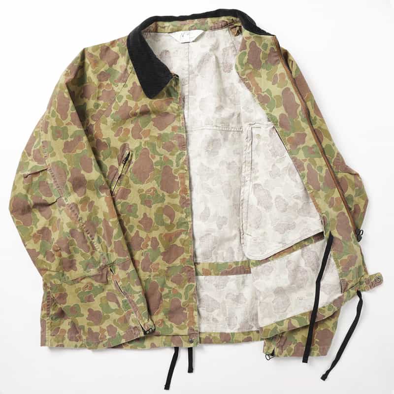 ANCELLM ANCELLM＜アンセルム＞ カモフラージュ柄ジップアップジャケット KHAKI