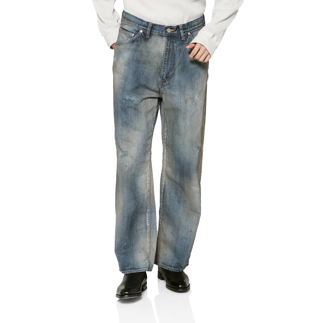 ANCELLM＜アンセルム＞ ストレートデニムパンツ