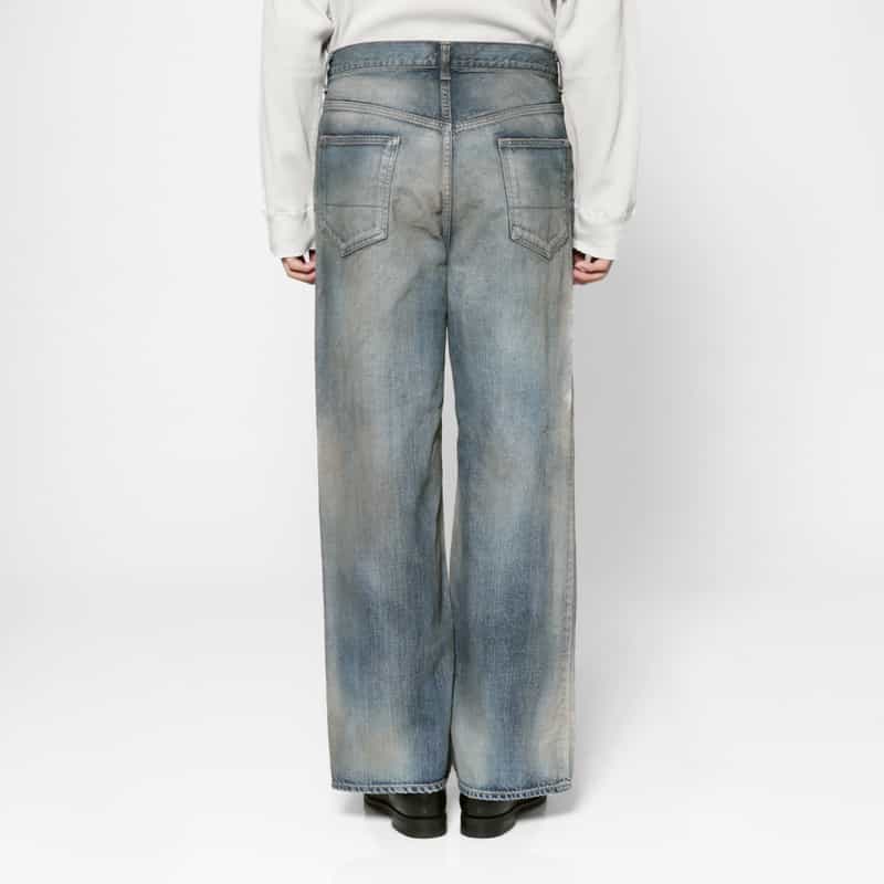 ANCELLM ANCELLM＜アンセルム＞ ストレートデニムパンツ NAVY