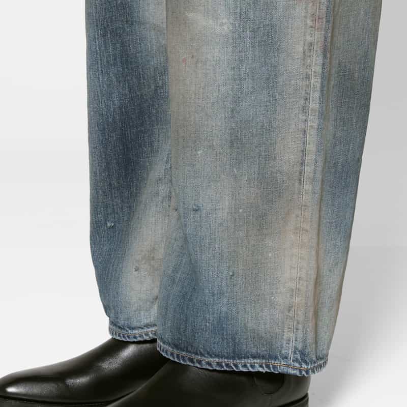 ANCELLM ANCELLM＜アンセルム＞ ストレートデニムパンツ NAVY