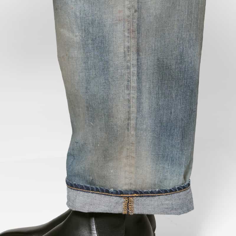 ANCELLM ANCELLM＜アンセルム＞ ストレートデニムパンツ NAVY