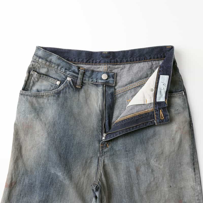 ANCELLM ANCELLM＜アンセルム＞ ストレートデニムパンツ NAVY