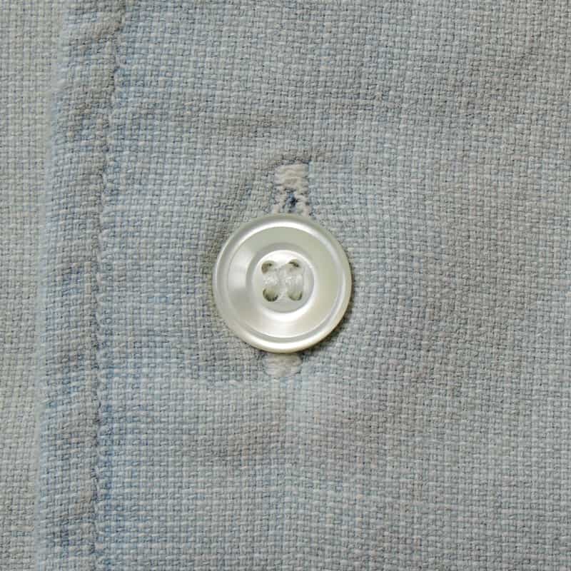 ANCELLM ANCELLM＜アンセルム＞ エイジングシャツ LIGHT BLUE