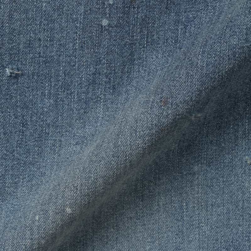 ANCELLM ANCELLM＜アンセルム＞ バンドカラーデニムシャツ INDIGO