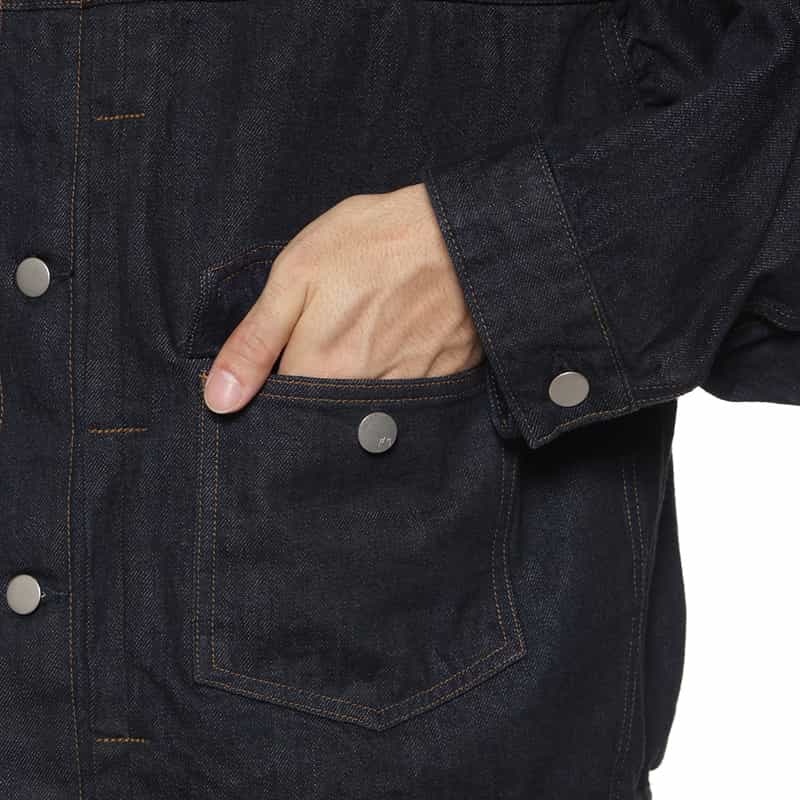 ANCELLM ANCELLM＜アンセルム＞ デニムジャケット NAVY