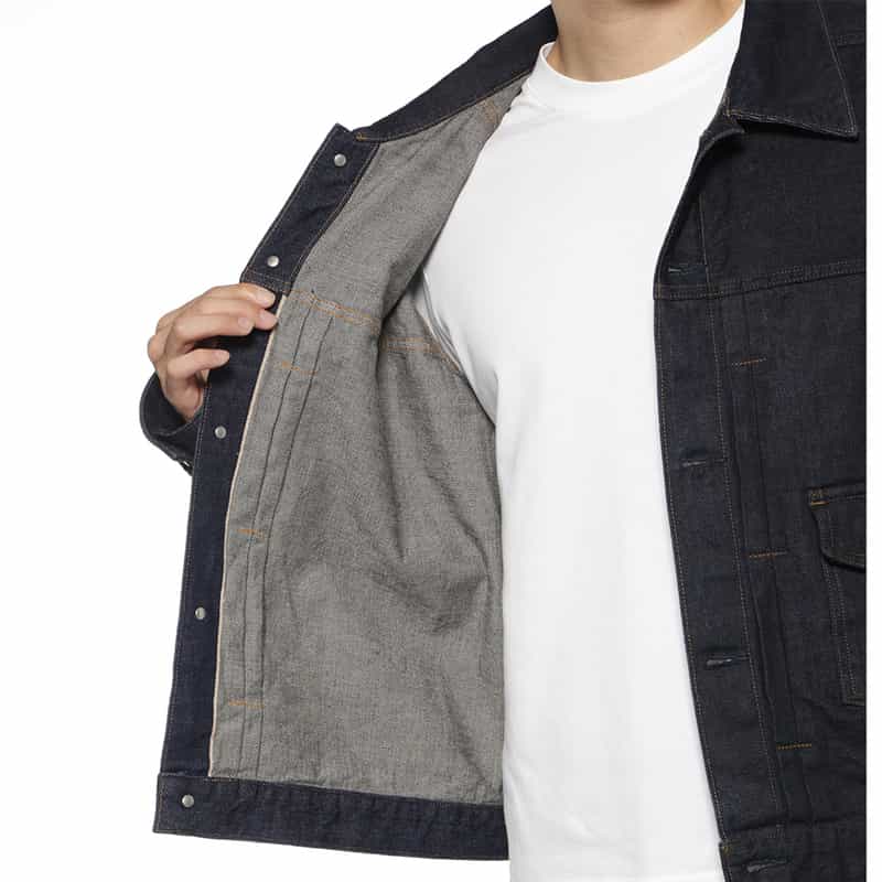 ANCELLM ANCELLM＜アンセルム＞ デニムジャケット NAVY