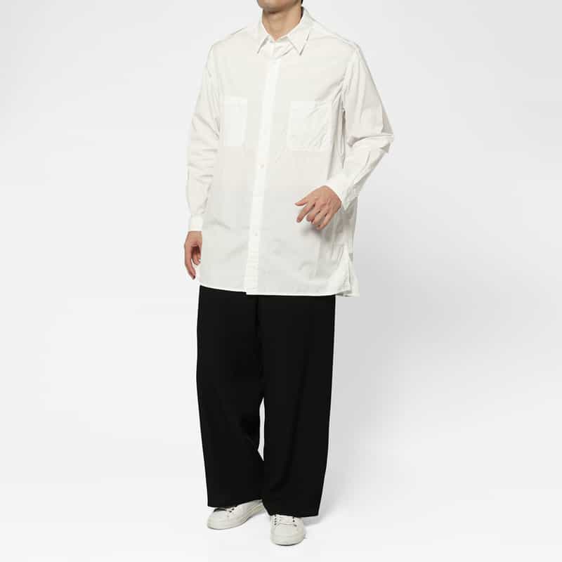 YOHJI YAMAMOTO YOHJI YAMAMOTO ＜ヨウジ ヤマモト＞ カジュアルシャツ WHITE