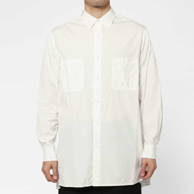 YOHJI YAMAMOTO YOHJI YAMAMOTO ＜ヨウジ ヤマモト＞ カジュアルシャツ WHITE
