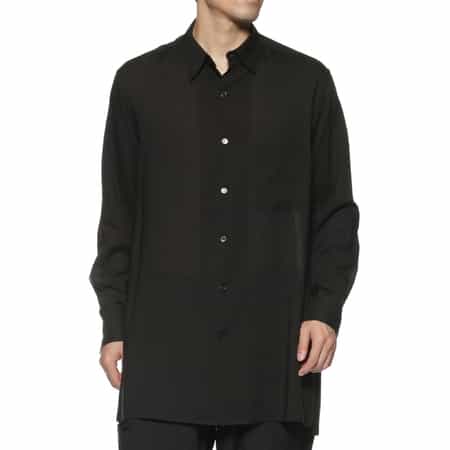 YOHJI YAMAMOTO ＜ヨウジ ヤマモト＞ ポケット付きカジュアルシャツ