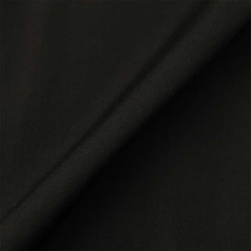 YOHJI YAMAMOTO YOHJI YAMAMOTO ＜ヨウジ ヤマモト＞ ウールギャバジンリブ付きパンツ BLACK