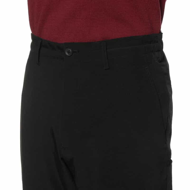 YOHJI YAMAMOTO YOHJI YAMAMOTO ＜ヨウジ ヤマモト＞ ストレートイージーパンツ BLACK