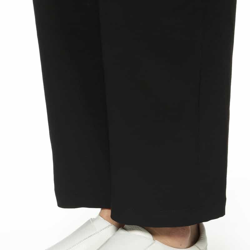 YOHJI YAMAMOTO YOHJI YAMAMOTO ＜ヨウジ ヤマモト＞ ストレートイージーパンツ BLACK