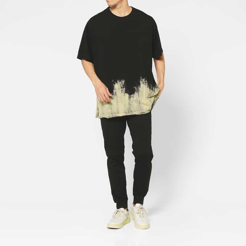 YOHJI YAMAMOTO YOHJI YAMAMOTO ＜ヨウジ ヤマモト＞ デザインTシャツ BLACK