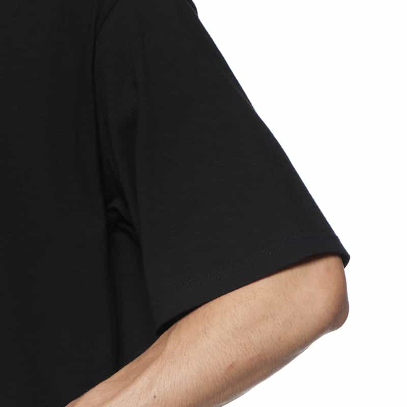 YOHJI YAMAMOTO YOHJI YAMAMOTO ＜ヨウジ ヤマモト＞ プリントTシャツ BLACK