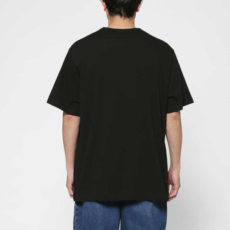 YOHJI YAMAMOTO YOHJI YAMAMOTO ＜ヨウジ ヤマモト＞ プリントTシャツ BLACK