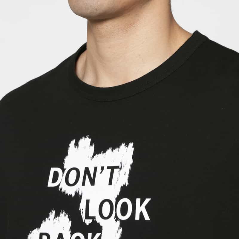 YOHJI YAMAMOTO YOHJI YAMAMOTO ＜ヨウジ ヤマモト＞ プリントTシャツ BLACK