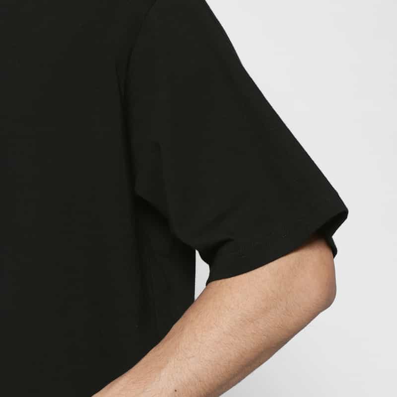 YOHJI YAMAMOTO YOHJI YAMAMOTO ＜ヨウジ ヤマモト＞ プリントTシャツ BLACK