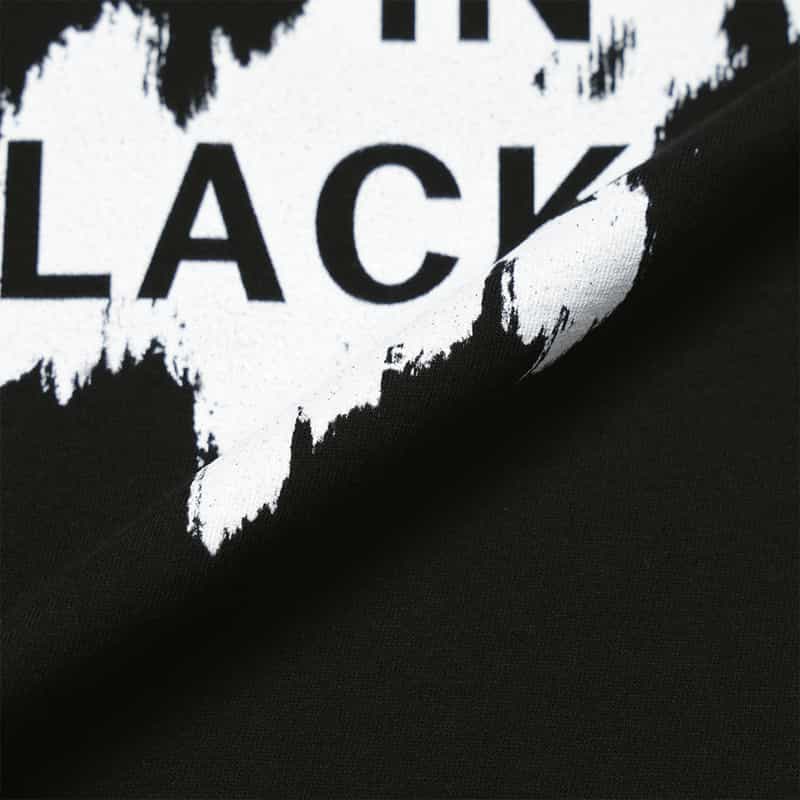 YOHJI YAMAMOTO YOHJI YAMAMOTO ＜ヨウジ ヤマモト＞ プリントTシャツ BLACK