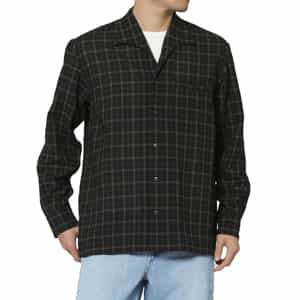 VUJA DE＜ヴジャ　デ＞ チェック柄オープンカラーシャツ