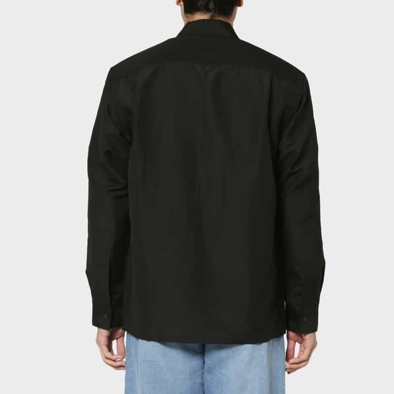 VUJA DE VUJA DE＜ヴジャ　デ＞ オープンカラーシャツ BLACK