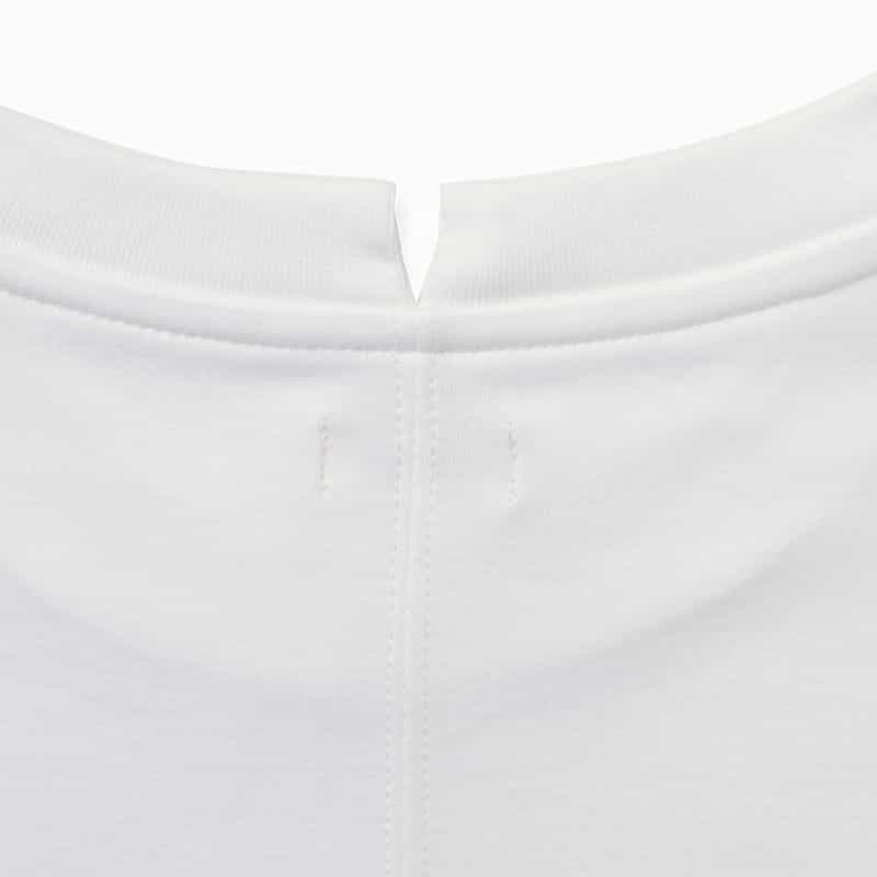 VUJA DE VUJA DE＜ヴジャ　デ＞ コットンジャージー素材Tシャツ WHITE