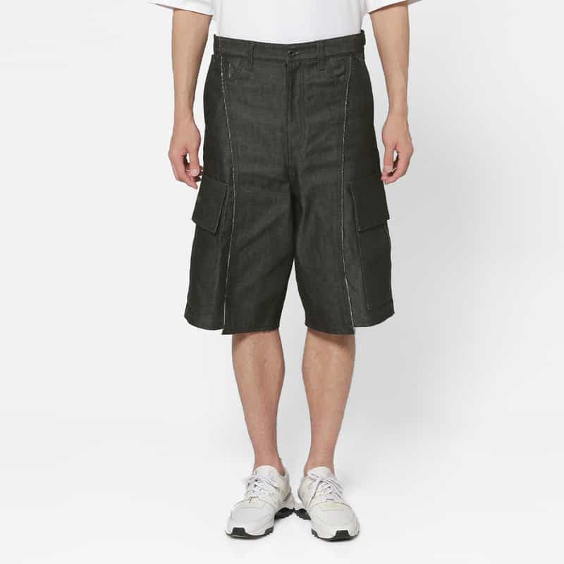 VUJA DE VUJA DE＜ヴジャ　デ＞ バーニーズ　ニューヨーク限定 カーゴショーツ BLACK