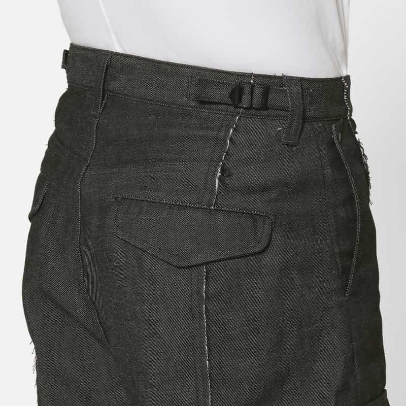 VUJA DE VUJA DE＜ヴジャ　デ＞ バーニーズ　ニューヨーク限定 カーゴショーツ BLACK