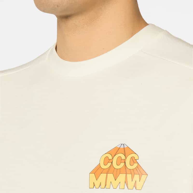 CITY COUNTRY CITY CITY COUNTRY CITY＜シティーカントリーシティー＞ ロゴ入りTシャツ WHITE