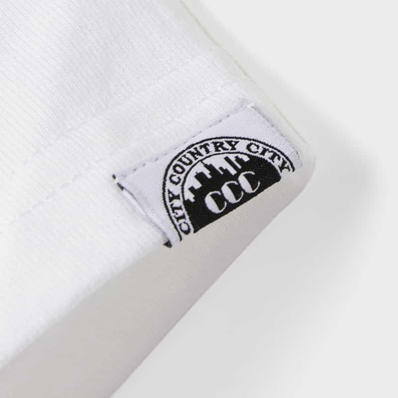 CITY COUNTRY CITY CITY COUNTRY CITY ＜シティーカントリーシティー＞ グラフィックTシャツ WHITE