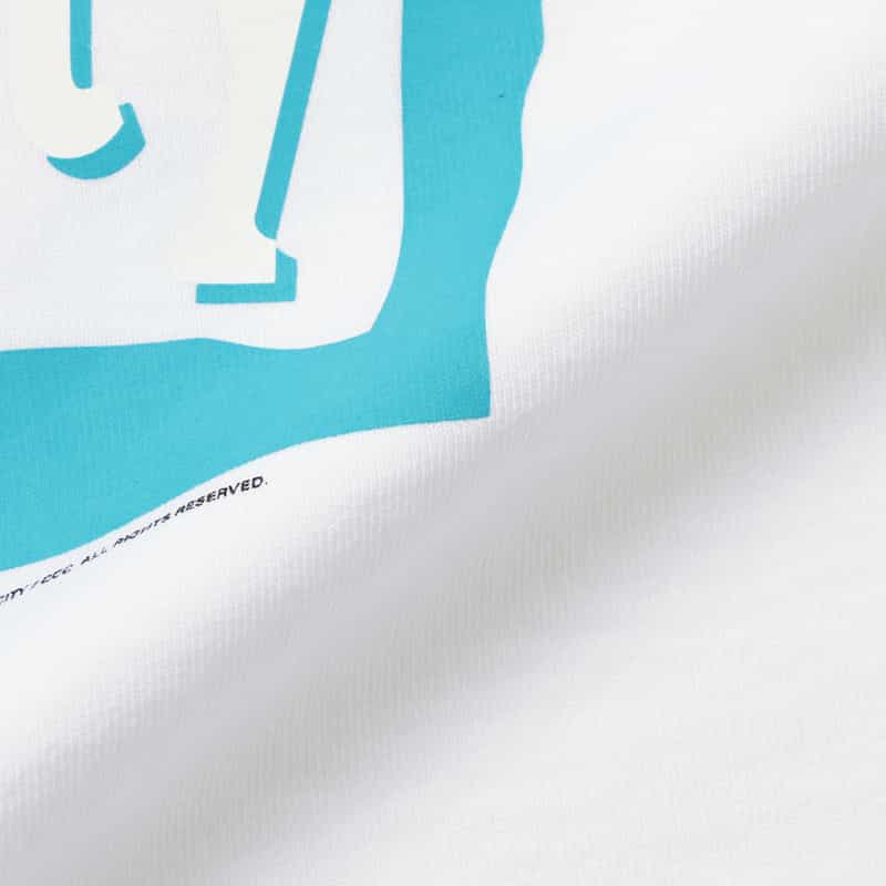 CITY COUNTRY CITY CITY COUNTRY CITY ＜シティーカントリーシティー＞ グラフィックTシャツ WHITE