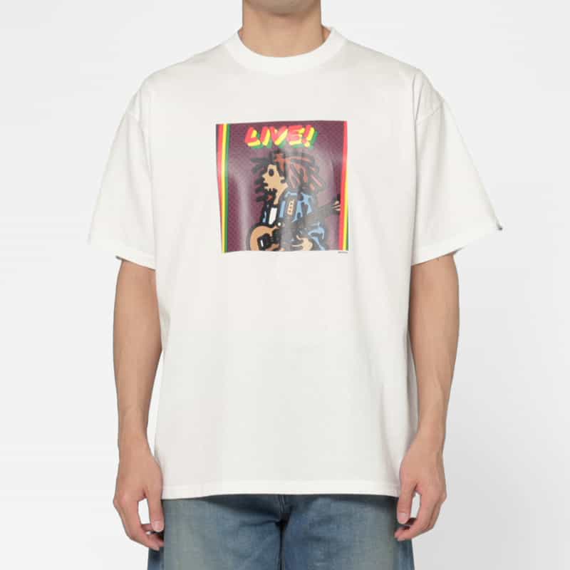 CITY COUNTRY CITY CITY COUNTRY CITY＜シティーカントリーシティー＞ グラフィックTシャツ WHITE