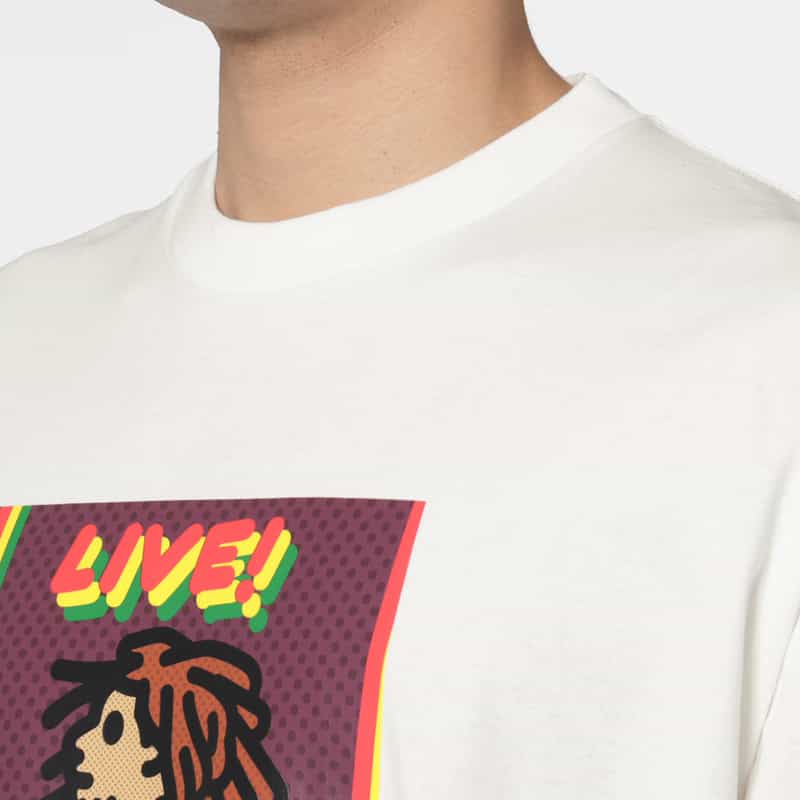 CITY COUNTRY CITY CITY COUNTRY CITY＜シティーカントリーシティー＞ グラフィックTシャツ WHITE