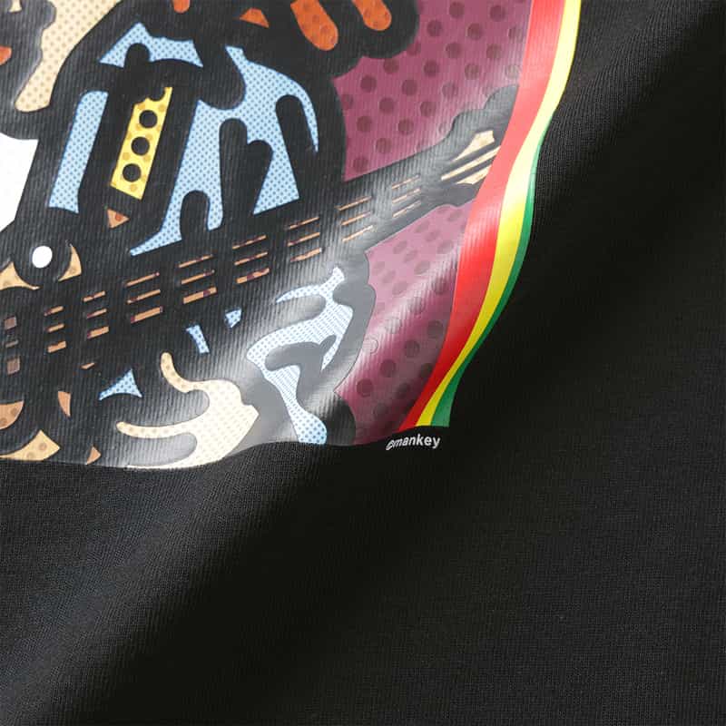 CITY COUNTRY CITY CITY COUNTRY CITY＜シティーカントリーシティー＞ グラフィックTシャツ BLACK