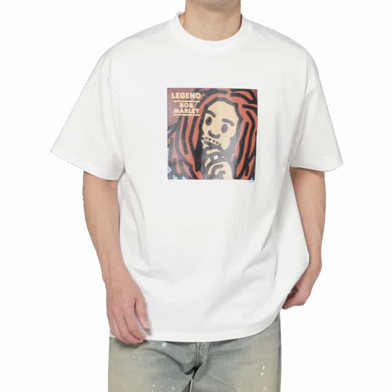 CITY COUNTRY CITY CITY COUNTRY CITY＜シティーカントリーシティー＞ グラフィックTシャツ WHITE