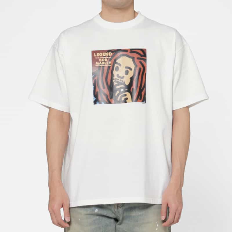 CITY COUNTRY CITY CITY COUNTRY CITY＜シティーカントリーシティー＞ グラフィックTシャツ WHITE