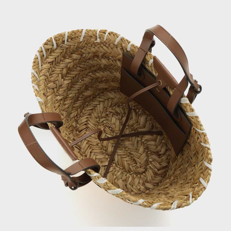 ANYA HINDMARCH ANYA HINDMARCH＜アニヤ ハインドマーチ＞ バスケットバッグ “EYES“ BEIGE