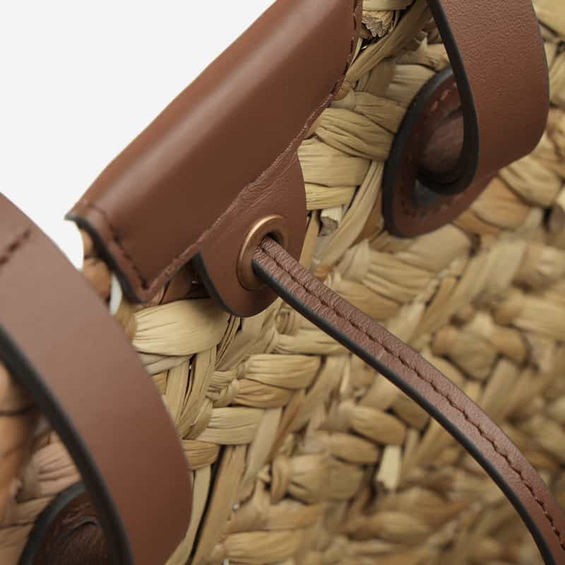 ANYA HINDMARCH ANYA HINDMARCH＜アニヤ ハインドマーチ＞ バスケットバッグ “EYES“ BEIGE