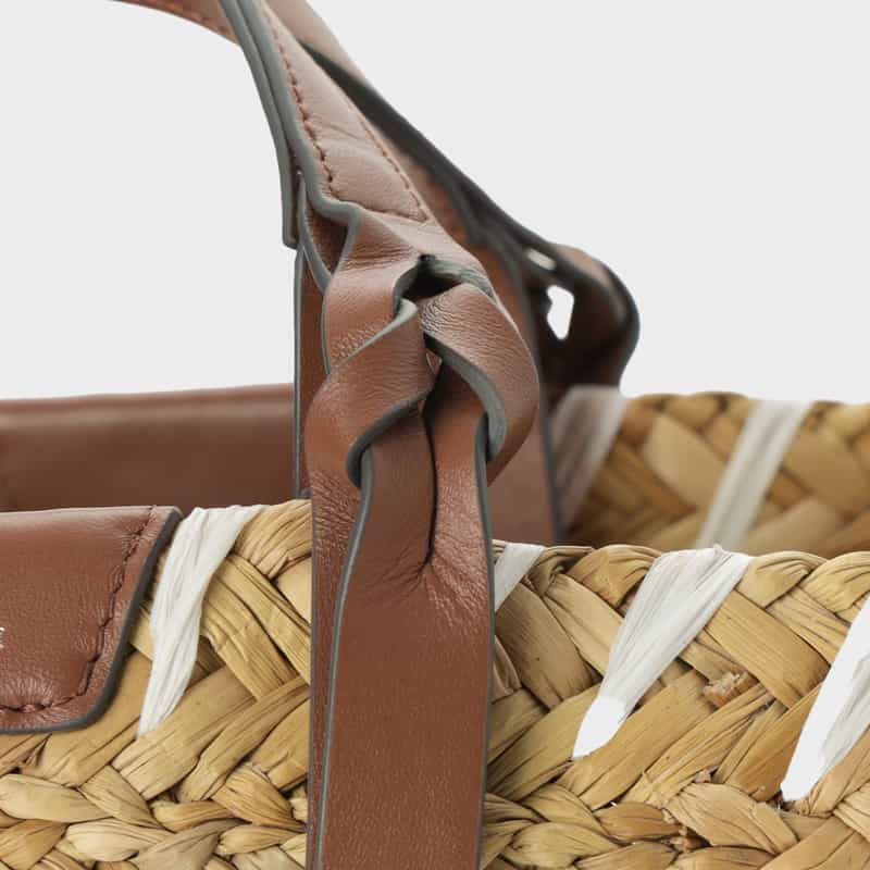 ANYA HINDMARCH ANYA HINDMARCH＜アニヤ ハインドマーチ＞ バスケットバッグ “EYES“ BEIGE