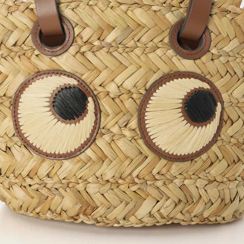 ANYA HINDMARCH ANYA HINDMARCH＜アニヤ ハインドマーチ＞ バスケットバッグ “EYES“ BEIGE
