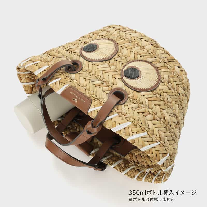 ANYA HINDMARCH ANYA HINDMARCH＜アニヤ ハインドマーチ＞ バスケットバッグ “EYES“ BEIGE