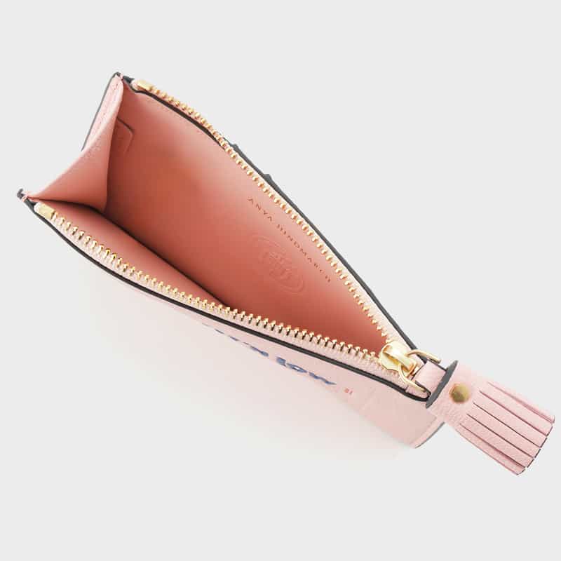 ANYA HINDMARCH ANYA HINDMARCH＜アニヤ ハインドマーチ＞ フラグメントケース “Sweet N Low“ LIGHT PINK