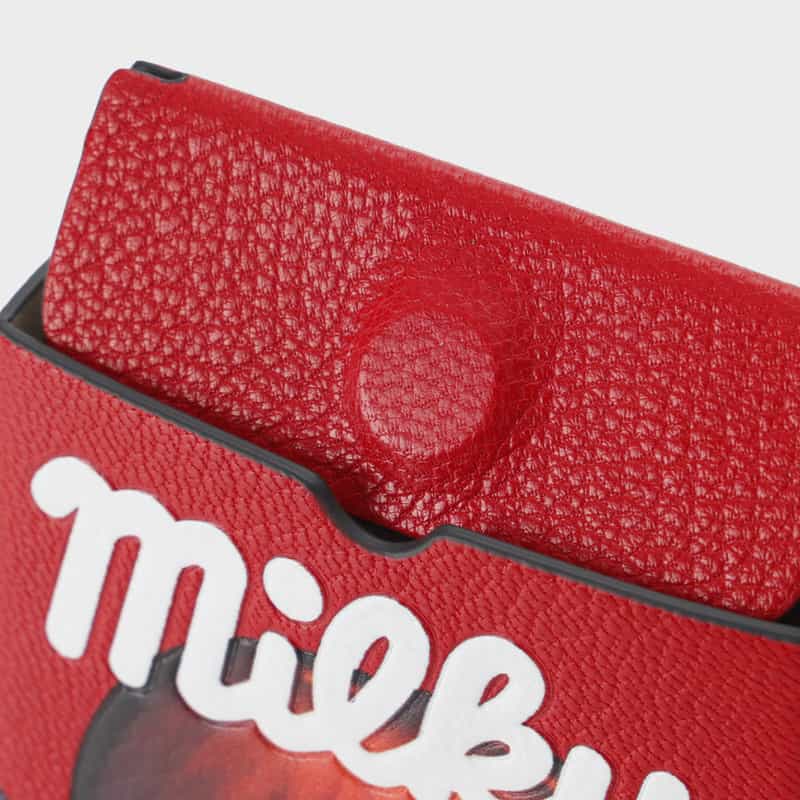 ANYA HINDMARCH ANYA HINDMARCH＜アニヤ ハインドマーチ＞ チャーム “milky“ RED