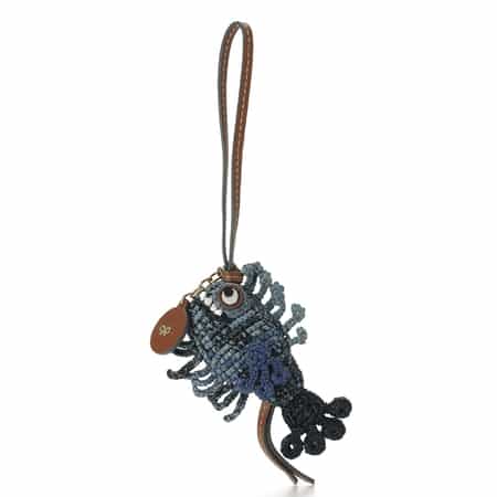 ANYA HINDMARCH ＜アニヤ ハインドマーチ＞ ラフィア素材チャーム "Deep Sea Creature"