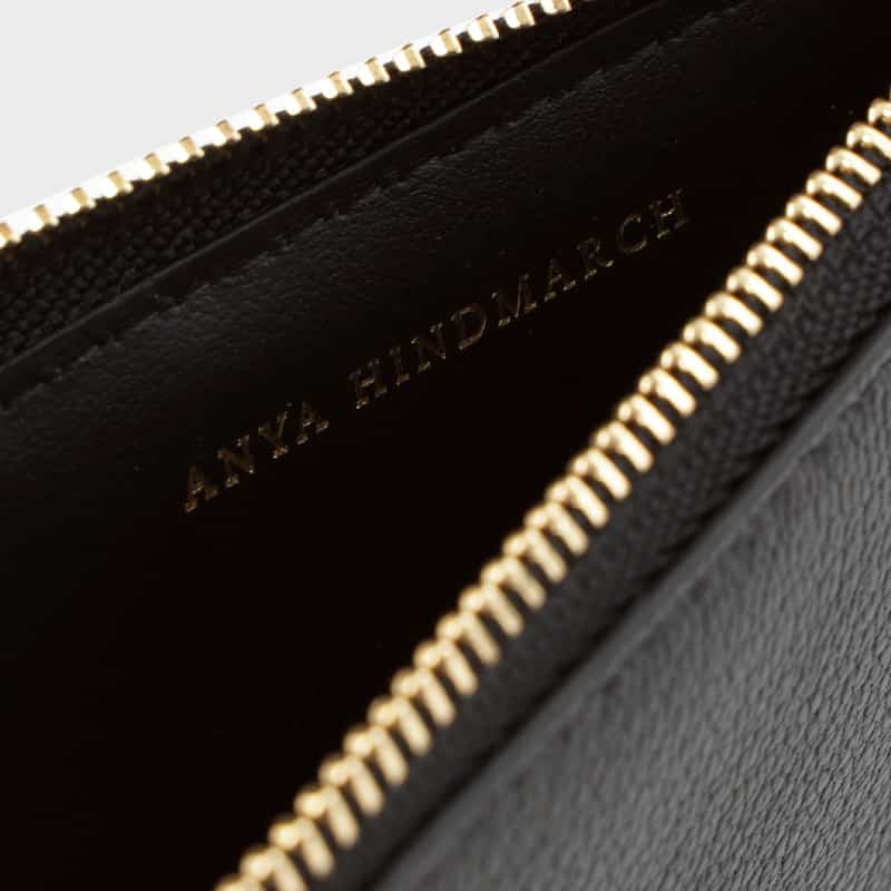 ANYA HINDMARCH ANYA HINDMARCH＜アニヤ ハインドマーチ＞ フラグメントケース BLACK