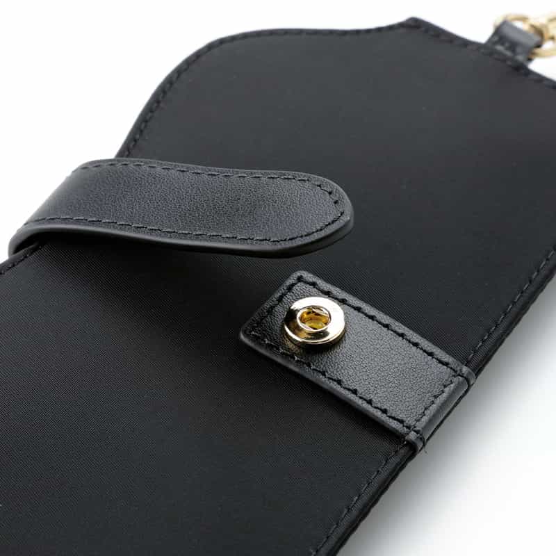 ANYA HINDMARCH ANYA HINDMARCH＜アニヤ ハインドマーチ＞ サングラスホルダー "EYES" BLACK