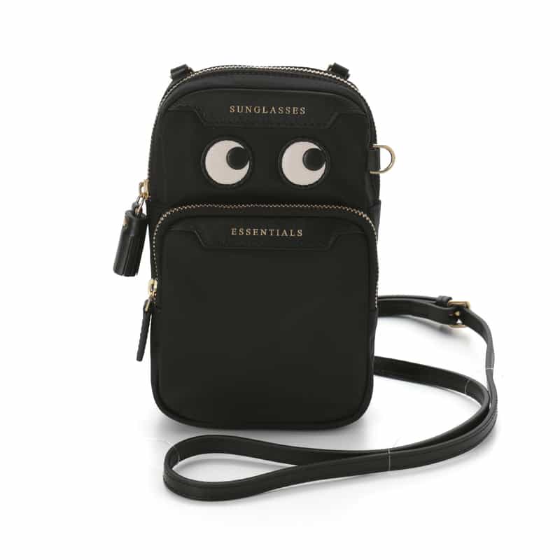 ANYA HINDMARCH ANYA HINDMARCH ＜アニヤ ハインドマーチ＞ クロスボディバッグ “EYES“ BLACK
