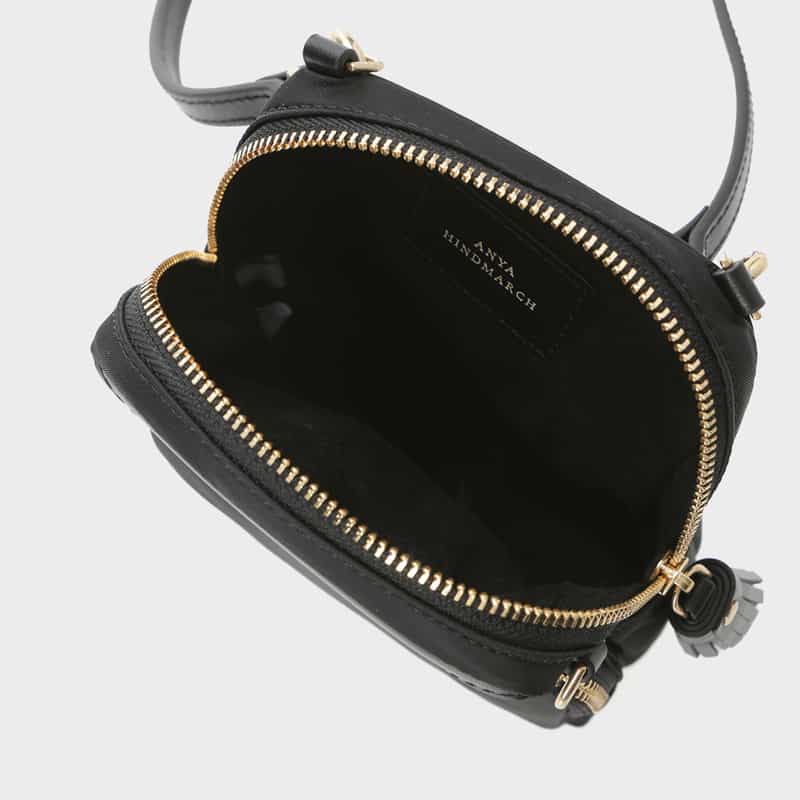 ANYA HINDMARCH ANYA HINDMARCH ＜アニヤ ハインドマーチ＞ クロスボディバッグ “EYES“ BLACK