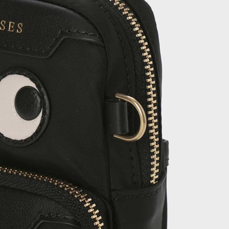 ANYA HINDMARCH ANYA HINDMARCH ＜アニヤ ハインドマーチ＞ クロスボディバッグ “EYES“ BLACK